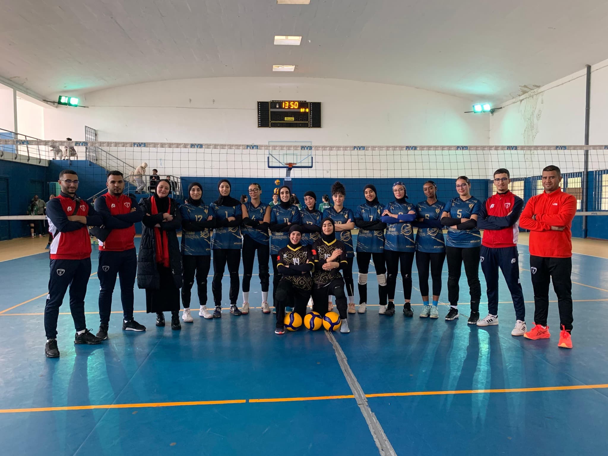 Tiznit Ladies Conquer Anm Marrakech in Five-Set Volleyball Thriller!